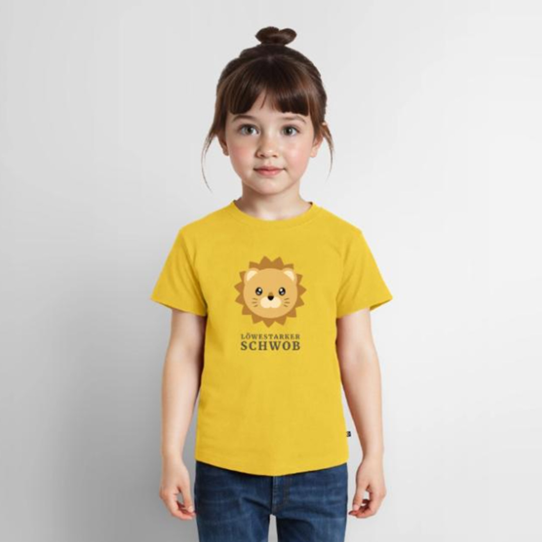 Löwestarker Schwob – Kinder T-Shirt